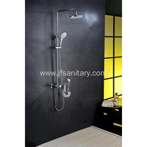 Shower Head Set With Tub Shower Kit Brass